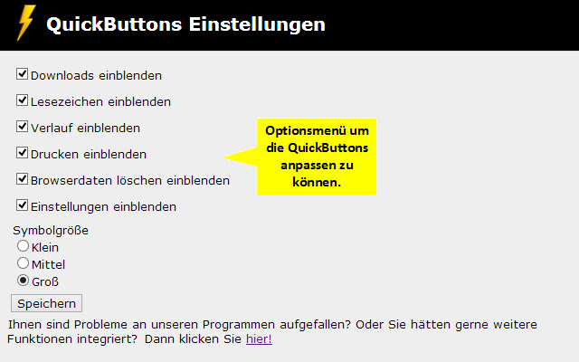QuickButtons chrome谷歌浏览器插件_扩展第4张截图
