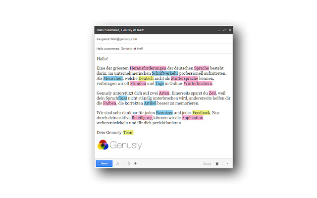 Genusly chrome谷歌浏览器插件_扩展第2张截图