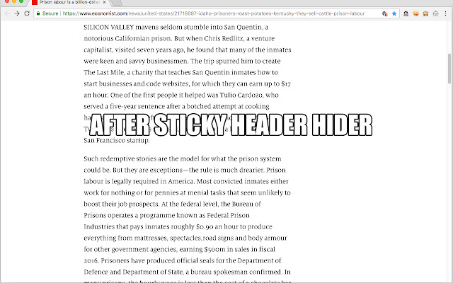 Sticky Header Hider aka Fixed Header Fixer chrome谷歌浏览器插件_扩展第2张截图