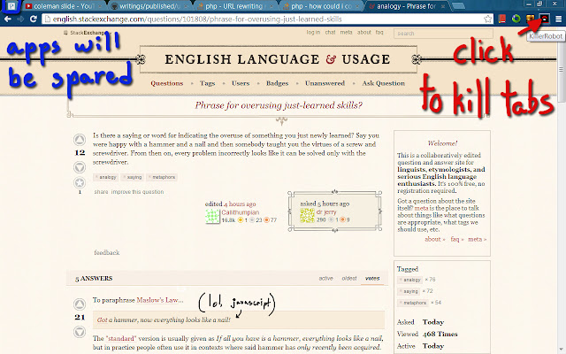 KillerRobot chrome谷歌浏览器插件_扩展第1张截图