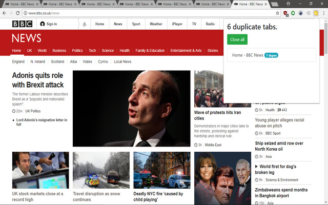 Duplicate Tab Killer chrome谷歌浏览器插件_扩展第1张截图