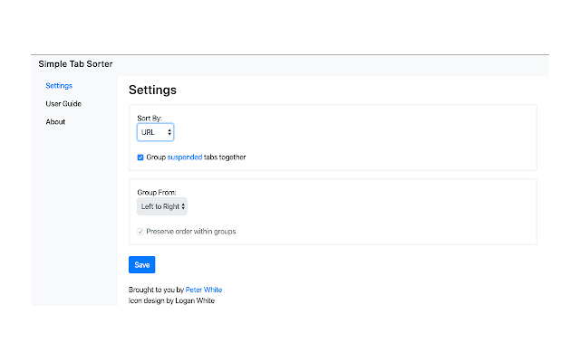 Simple Tab Sorter chrome谷歌浏览器插件_扩展第3张截图