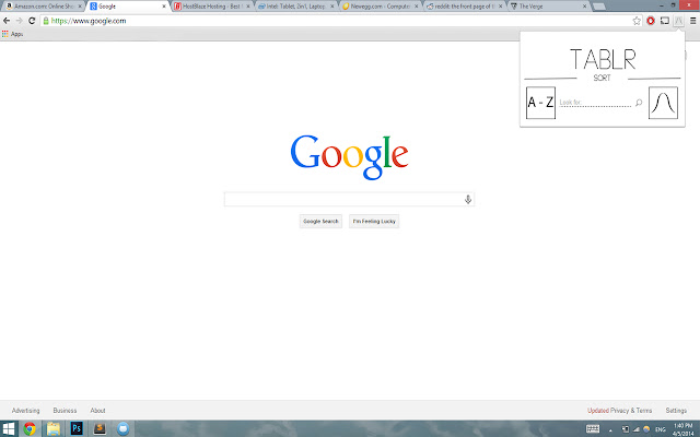 Tablr chrome谷歌浏览器插件_扩展第1张截图