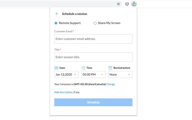 Zoho Assist - FREE Remote Support Tool chrome谷歌浏览器插件_扩展第5张截图