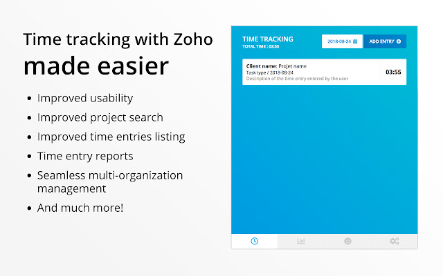 Zoho Books Easier Time Tracking chrome谷歌浏览器插件_扩展第1张截图