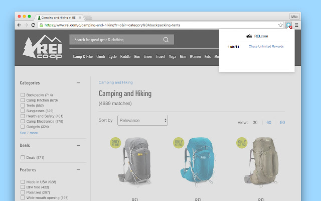 Points While You Shop chrome谷歌浏览器插件_扩展第2张截图