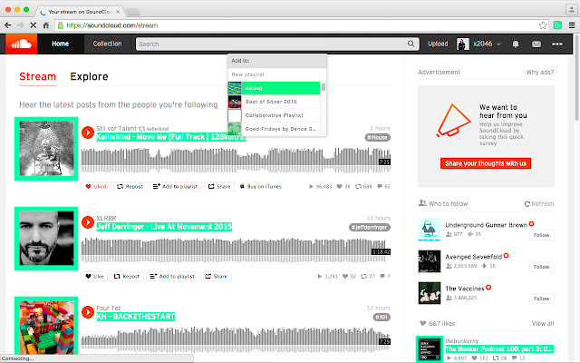 Playmoss - Add Track Chrome Extension chrome谷歌浏览器插件_扩展第3张截图