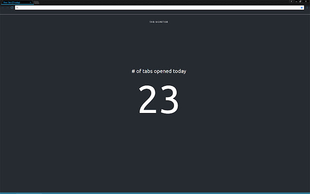 Tab Counter chrome谷歌浏览器插件_扩展第1张截图