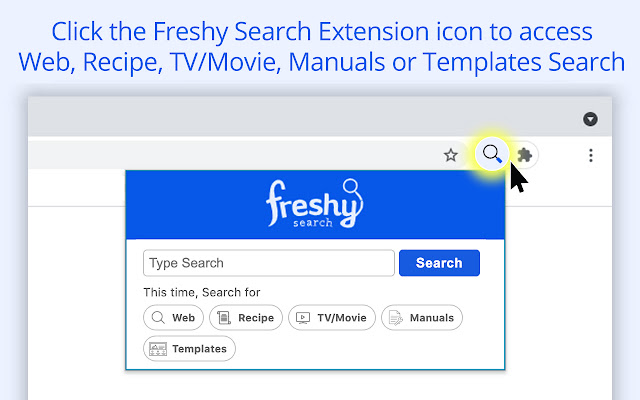 Freshy Search chrome谷歌浏览器插件_扩展第1张截图