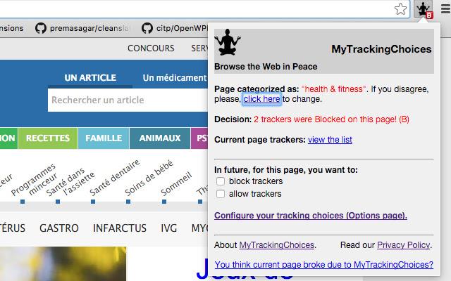 MyTrackingChoices chrome谷歌浏览器插件_扩展第1张截图