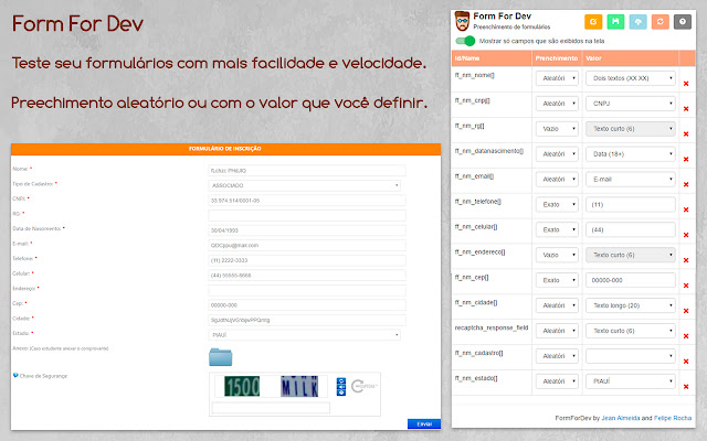 Form For Dev chrome谷歌浏览器插件_扩展第1张截图