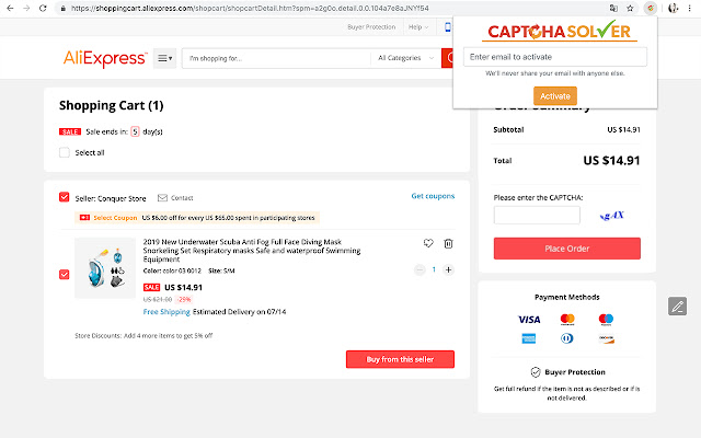 Easy AliExpress Captcha Solver chrome谷歌浏览器插件_扩展第2张截图