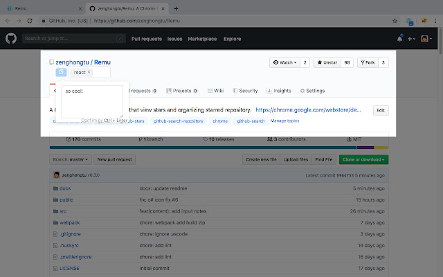 Remu chrome谷歌浏览器插件_扩展第3张截图