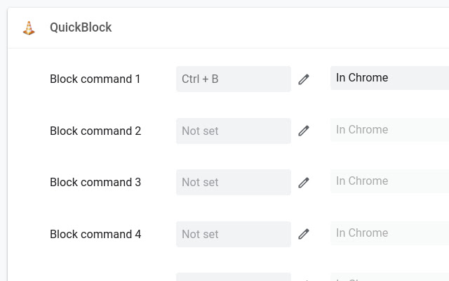 QuickBlock chrome谷歌浏览器插件_扩展第2张截图