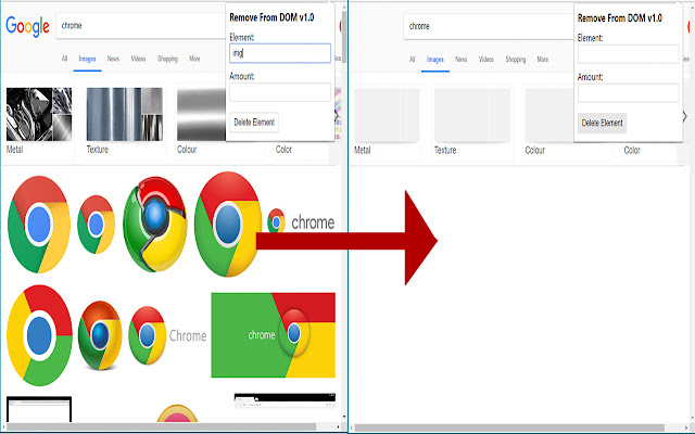 Remove Element From Dom chrome谷歌浏览器插件_扩展第1张截图