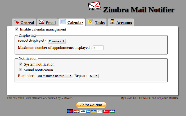 Zimbra Mail Notifier chrome谷歌浏览器插件_扩展第4张截图