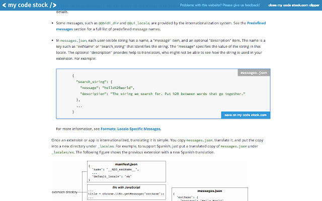my code stock.com - clipper chrome谷歌浏览器插件_扩展第1张截图