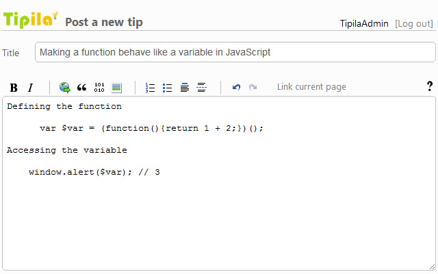 Tipila chrome谷歌浏览器插件_扩展第1张截图