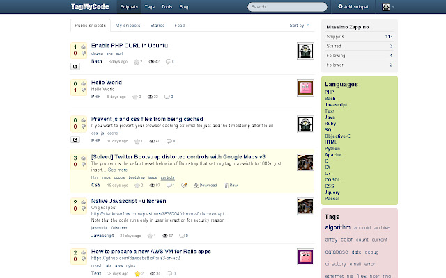 TagMyCode chrome谷歌浏览器插件_扩展第1张截图