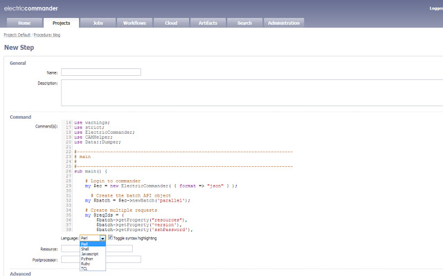 ElectricCommander Syntax Highlighting chrome谷歌浏览器插件_扩展第1张截图