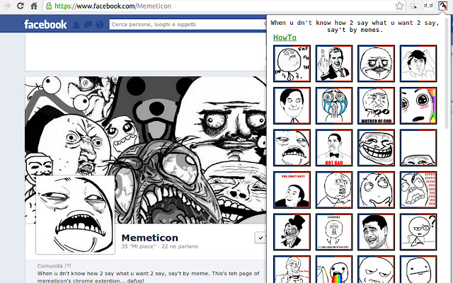 memeticon chrome谷歌浏览器插件_扩展第1张截图