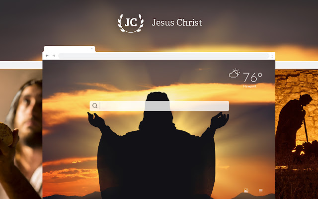 Jesus Christ HD Wallpapers New Tab chrome谷歌浏览器插件_扩展第1张截图