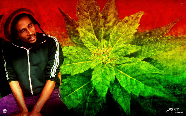 Bob Marley HD Wallpapers New Tab chrome谷歌浏览器插件_扩展第5张截图
