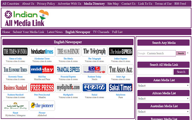 All Indian Newspapers & Live Radios chrome谷歌浏览器插件_扩展第3张截图