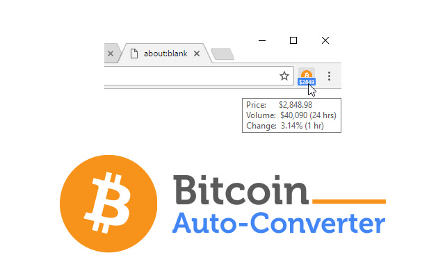 Bitcoin Auto-Converter chrome谷歌浏览器插件_扩展第2张截图