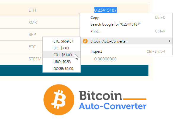 Bitcoin Auto-Converter chrome谷歌浏览器插件_扩展第5张截图