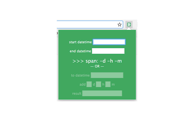 SpanD chrome谷歌浏览器插件_扩展第1张截图