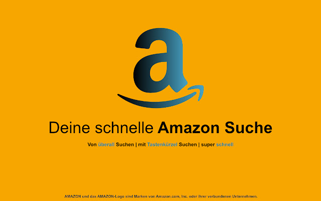 Amazon Suche - super Schnell & Einfach chrome谷歌浏览器插件_扩展第1张截图