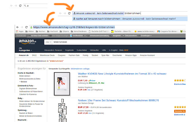 Amazon autoscroll and fast search chrome谷歌浏览器插件_扩展第4张截图