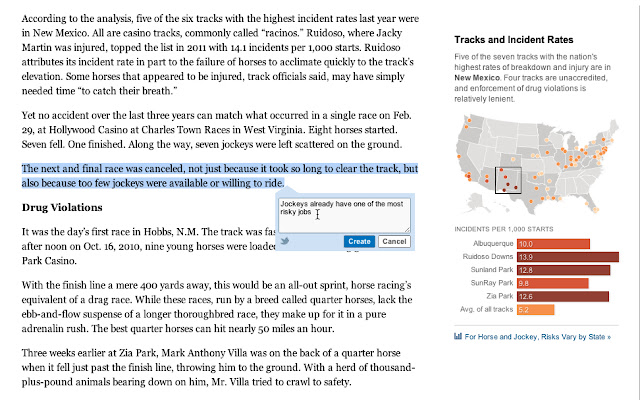 NYT Quips (from nytlabs) chrome谷歌浏览器插件_扩展第1张截图