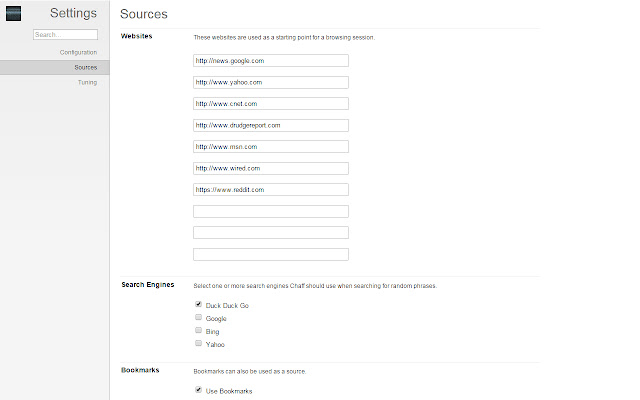 Chaff chrome谷歌浏览器插件_扩展第2张截图