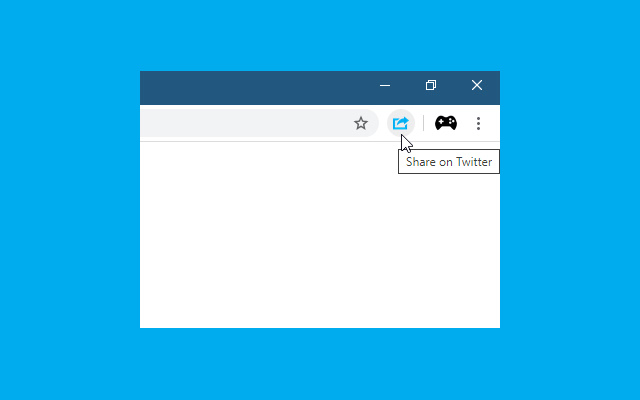 Share on Twitter chrome谷歌浏览器插件_扩展第1张截图
