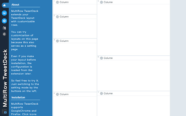 MultiRow TweetDeck chrome谷歌浏览器插件_扩展第1张截图