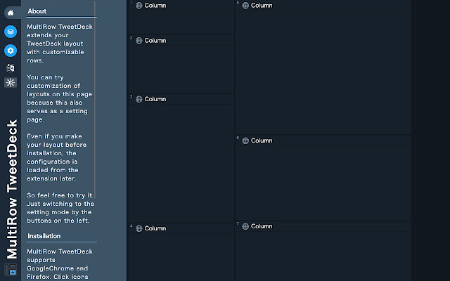 MultiRow TweetDeck chrome谷歌浏览器插件_扩展第2张截图