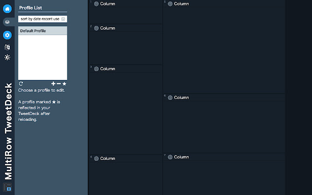 MultiRow TweetDeck chrome谷歌浏览器插件_扩展第4张截图