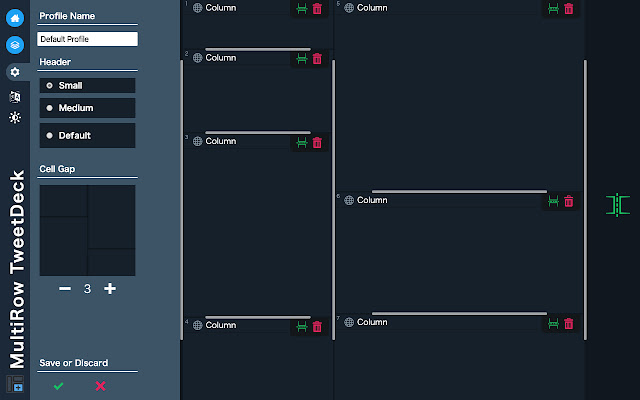 MultiRow TweetDeck chrome谷歌浏览器插件_扩展第5张截图