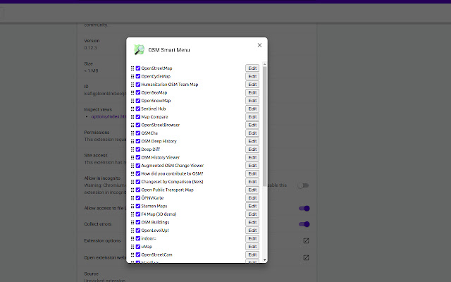 OSM Smart Menu chrome谷歌浏览器插件_扩展第3张截图