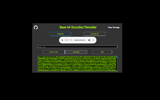 Base64 Encoder/Decoder chrome谷歌浏览器插件_扩展第3张截图