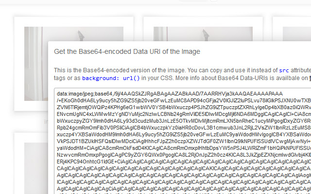 Image2Base64 chrome谷歌浏览器插件_扩展第1张截图