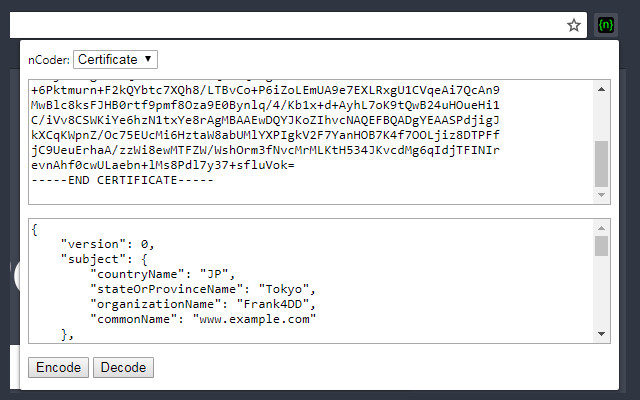nCode chrome谷歌浏览器插件_扩展第4张截图