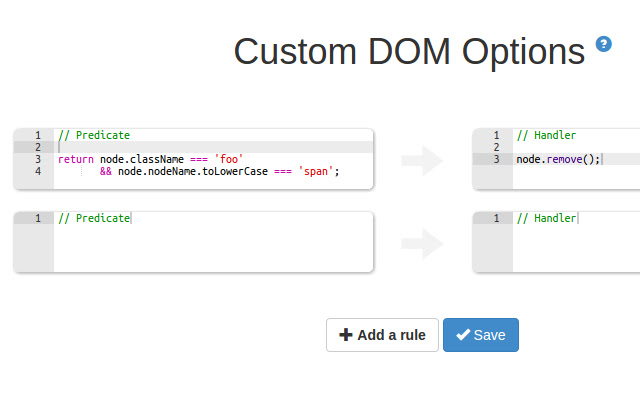 Custom DOM chrome谷歌浏览器插件_扩展第1张截图