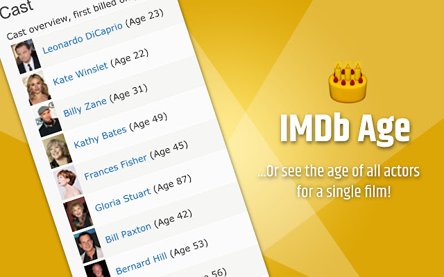IMDb Age chrome谷歌浏览器插件_扩展第2张截图