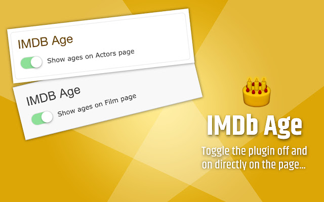 IMDb Age chrome谷歌浏览器插件_扩展第3张截图