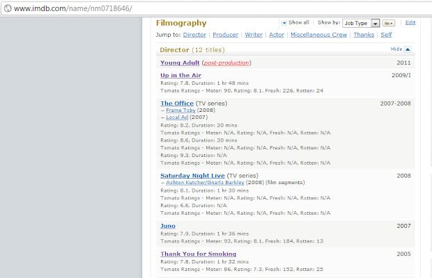 Easy IMDB Info chrome谷歌浏览器插件_扩展第1张截图