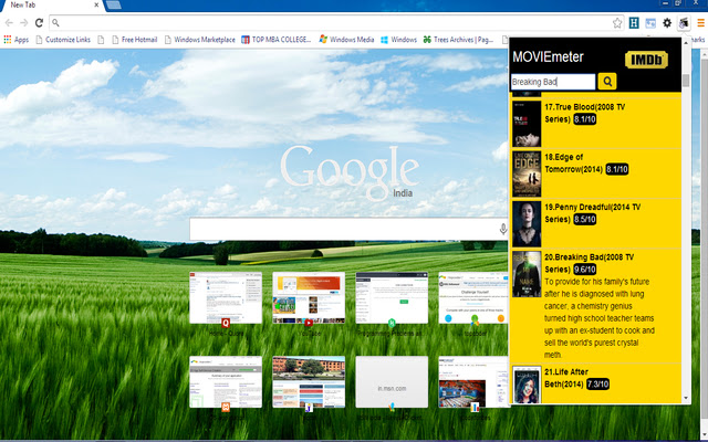 MOVIEmeter chrome谷歌浏览器插件_扩展第3张截图