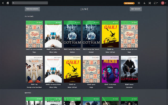 Radarr and Sonarr for Plex chrome谷歌浏览器插件_扩展第1张截图
